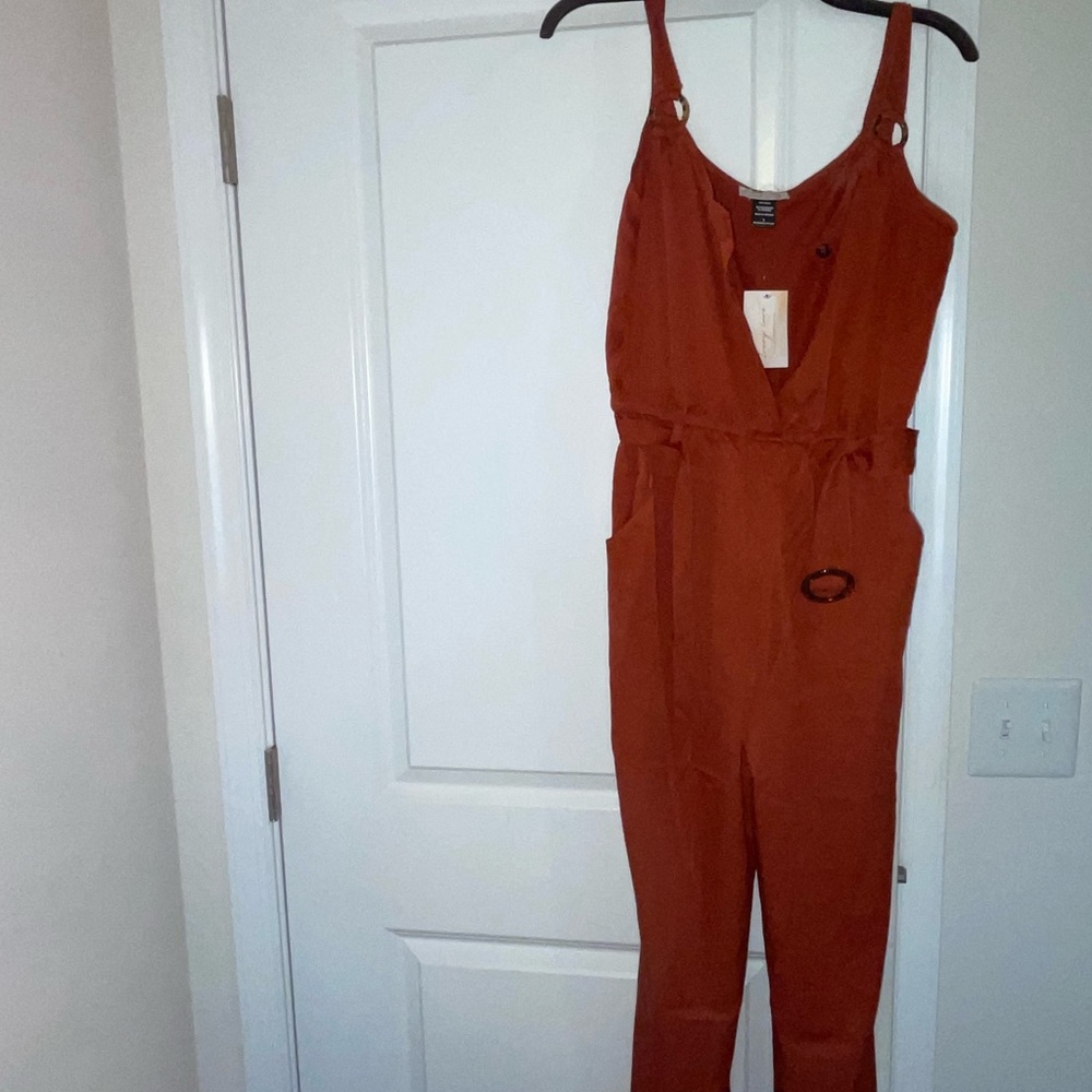 Women's Rust Jumpsuit